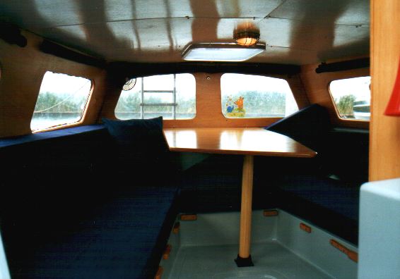 Die Achterkaj&uuml;te - Umbaubar als Schlafplatz f&uuml;r 4 Personen